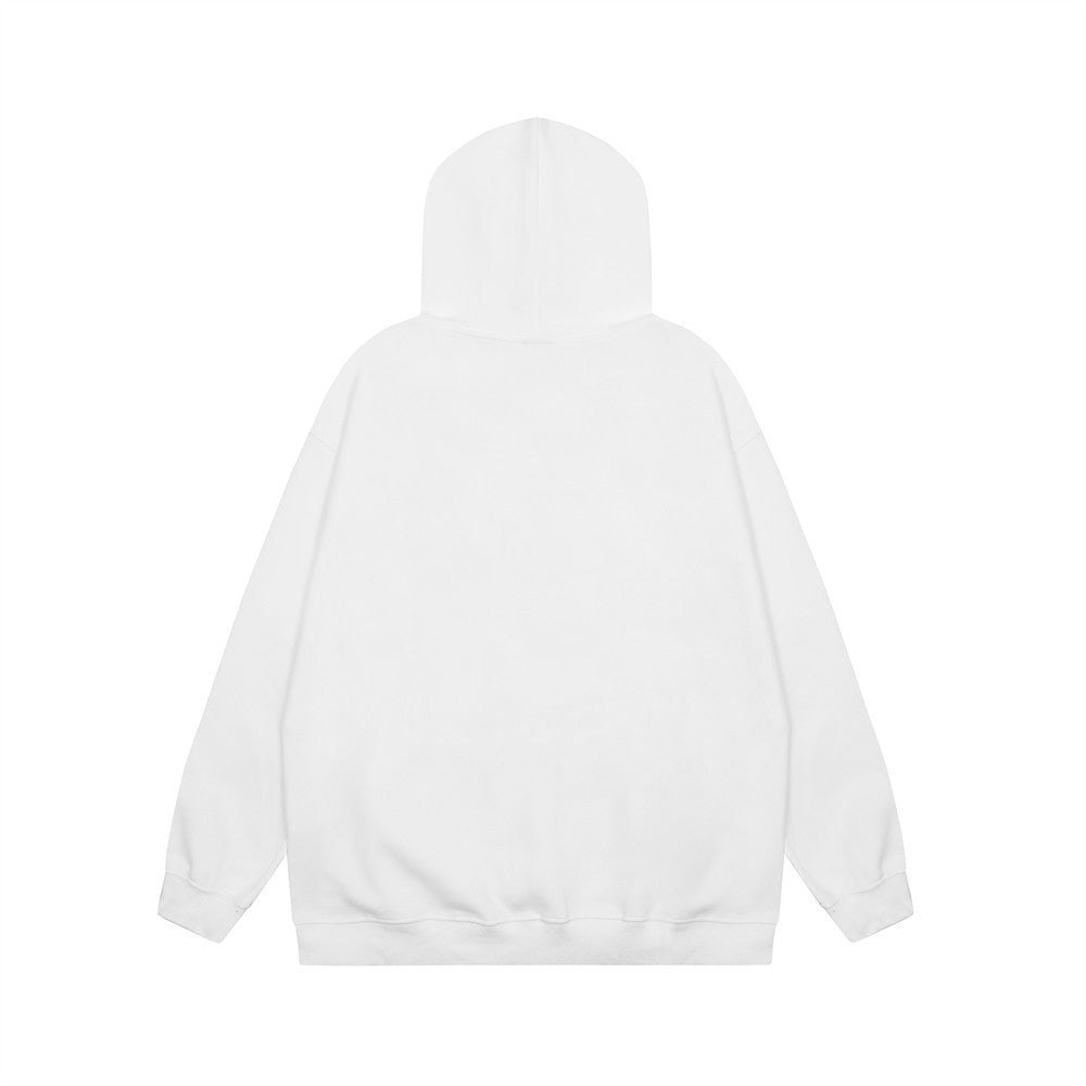 Fashion Skateboard Printed Hoodie Men
