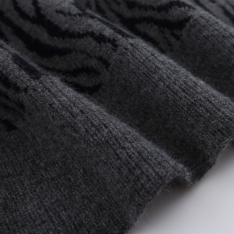 Men's And Women's Street All-match Loose Knitted Sweater Tops