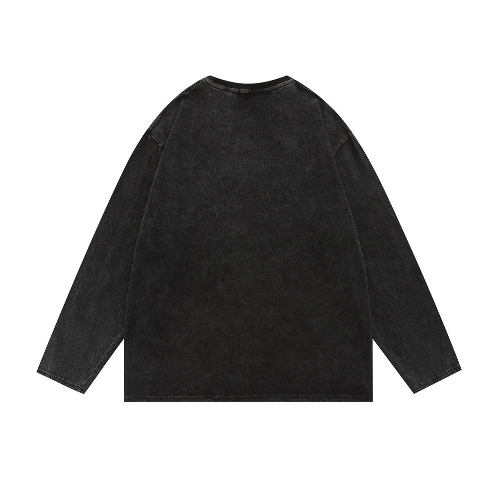 Casual Long Sleeve T-shirt Coat For Men