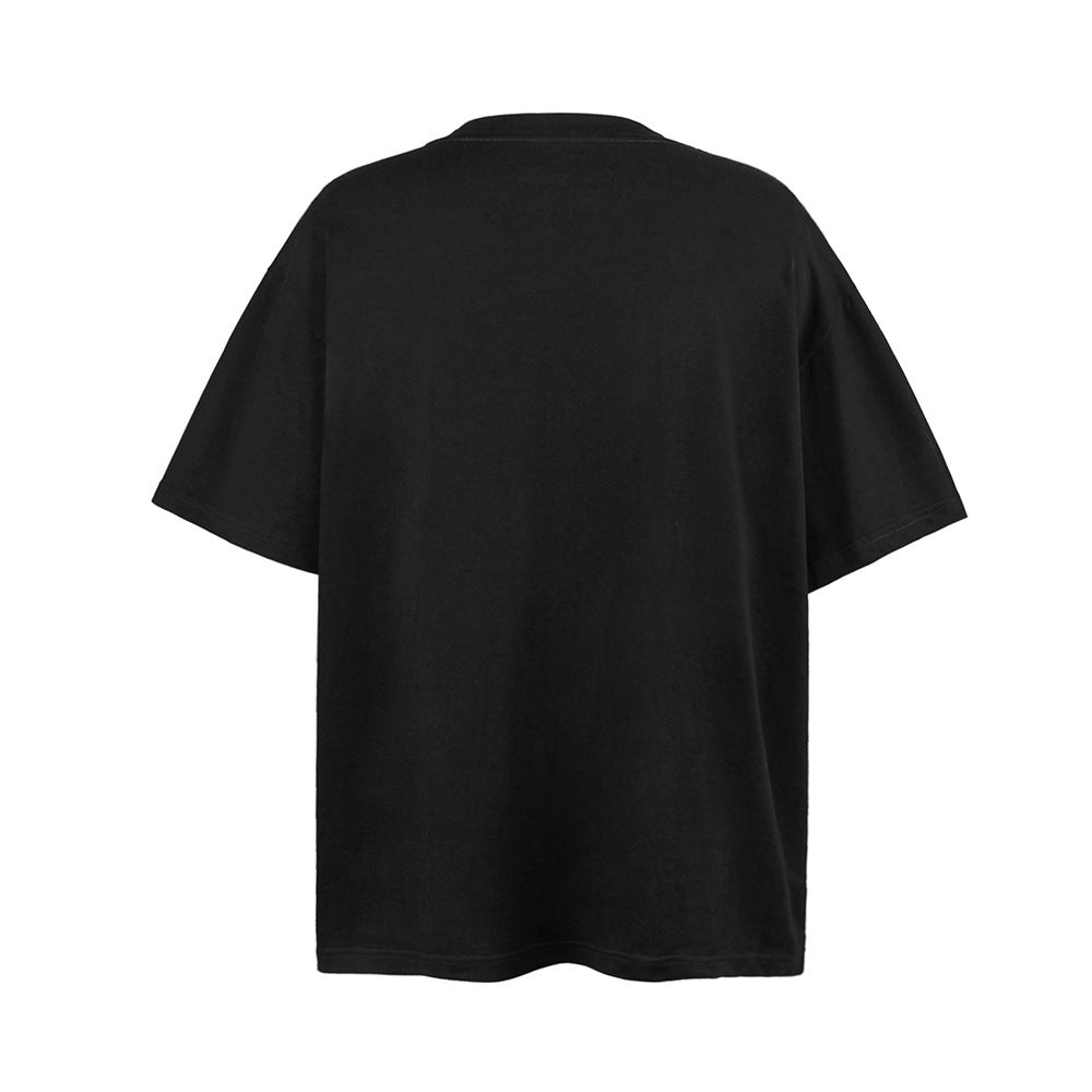 Little Angel Printed Short-sleeved T-shirt For Men