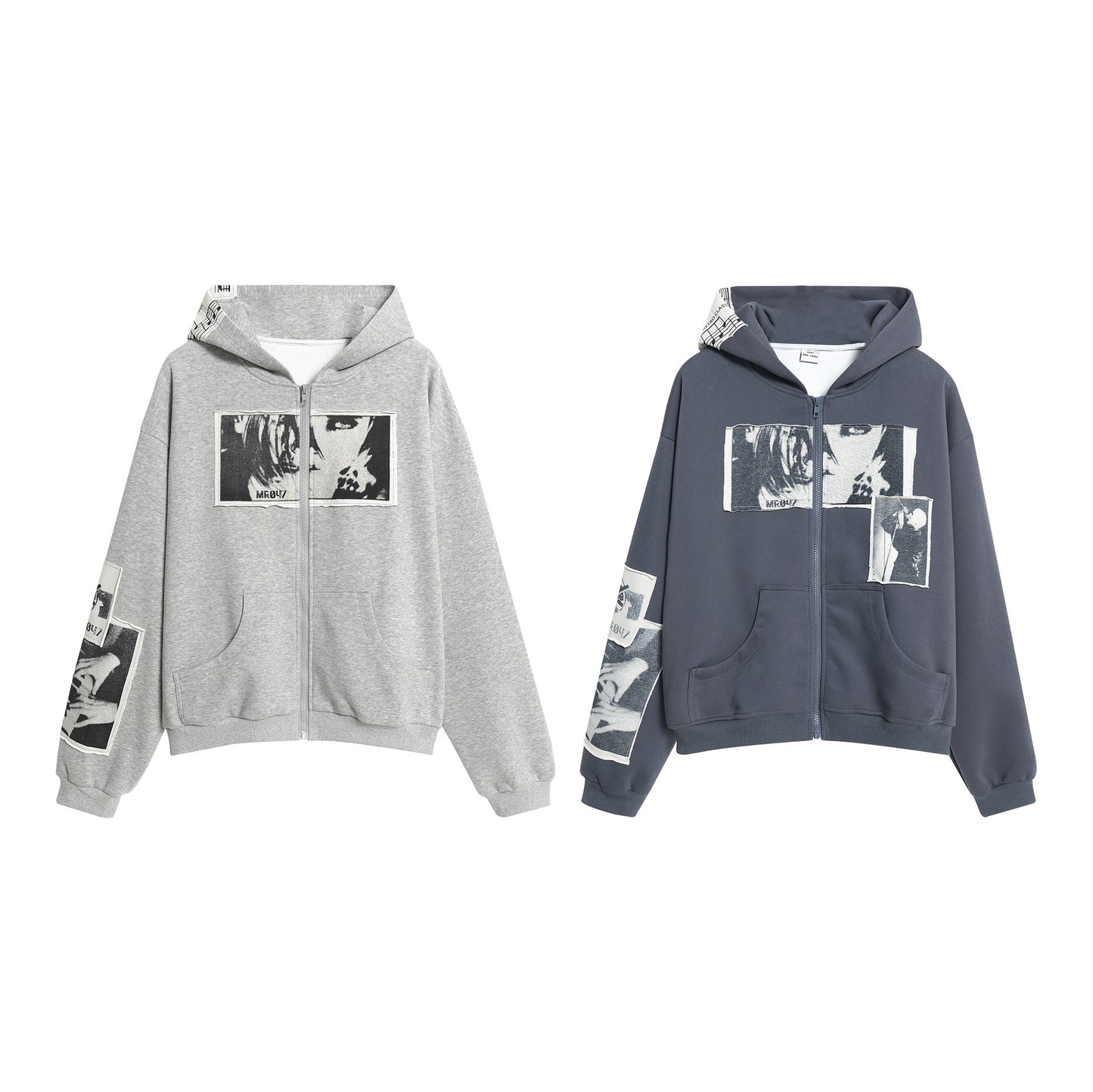 Men's Retro Simple Loose Hooded Sweater