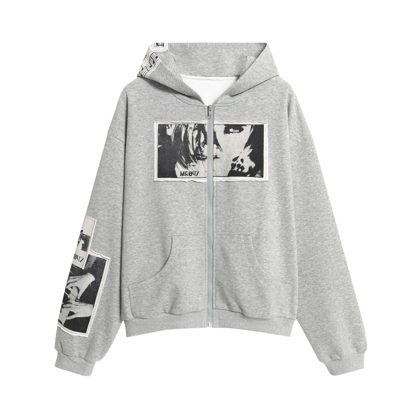 Men's Retro Simple Loose Hooded Sweater