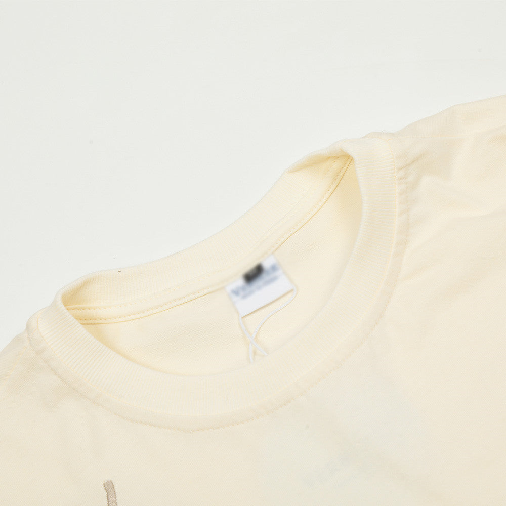 Little Devil Embroidered Casual Short Sleeve