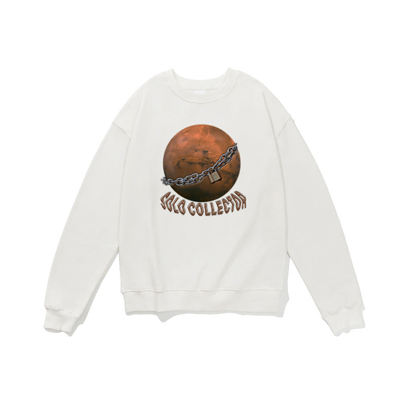 Europe And The United States Street Thickening Loose Hoodie