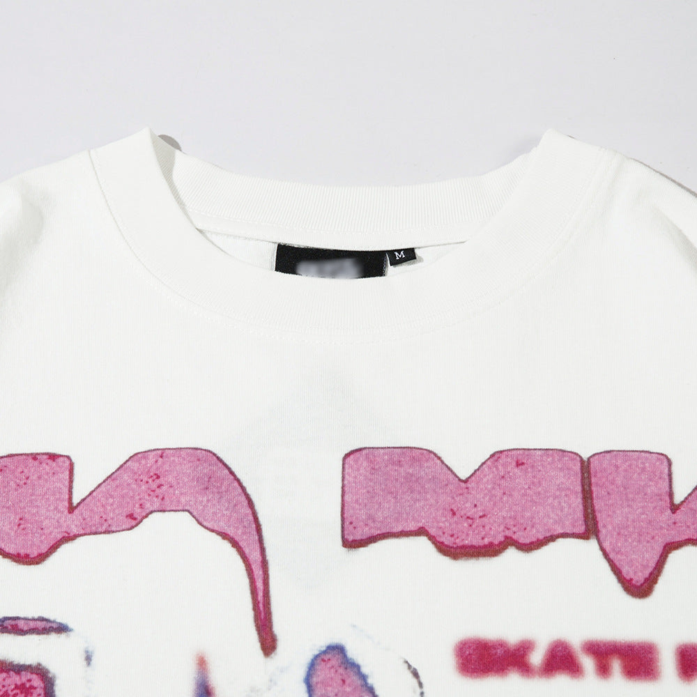 Graffiti Letters Abstract Short Sleeve