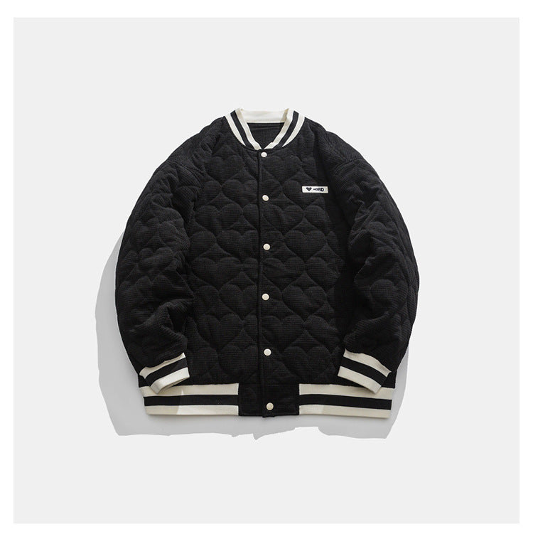 Real Shot American Retro Baseball Uniform Jacket Coat