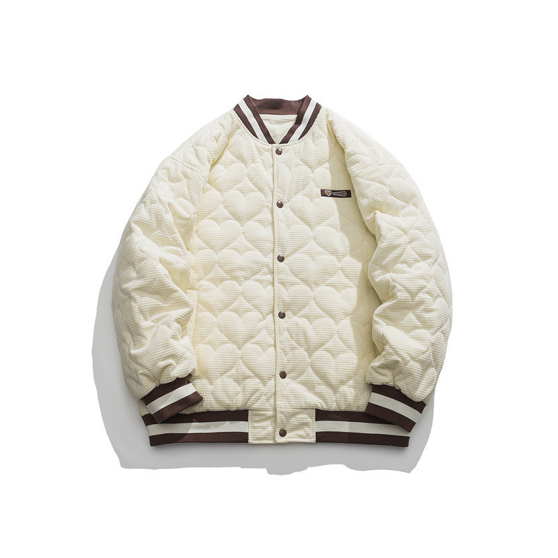 Real Shot American Retro Baseball Uniform Jacket Coat