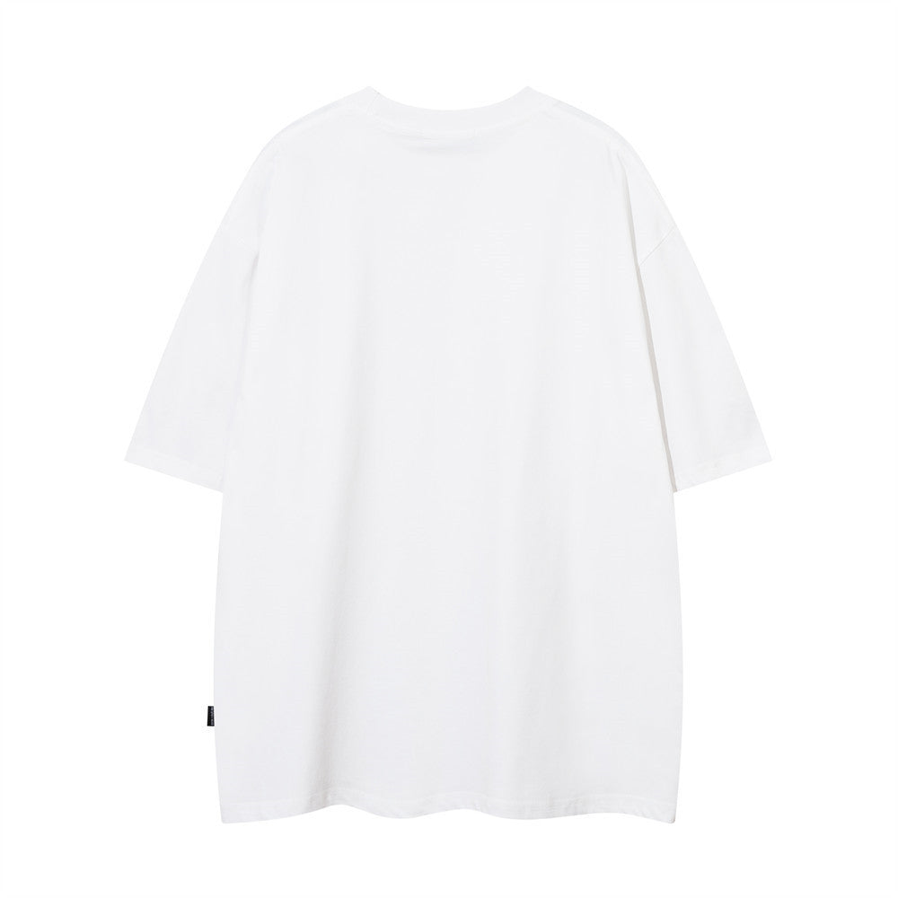 Street Ins Casual Simple Round Neck Half Sleeve