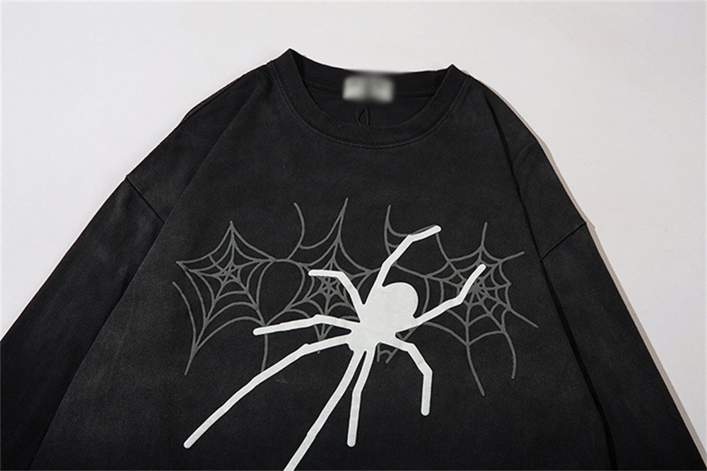 Spider Pattern Men's Casual T-shirt