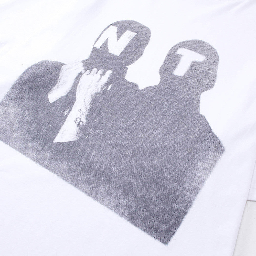 Abstract Human Shadow Print Short Sleeve