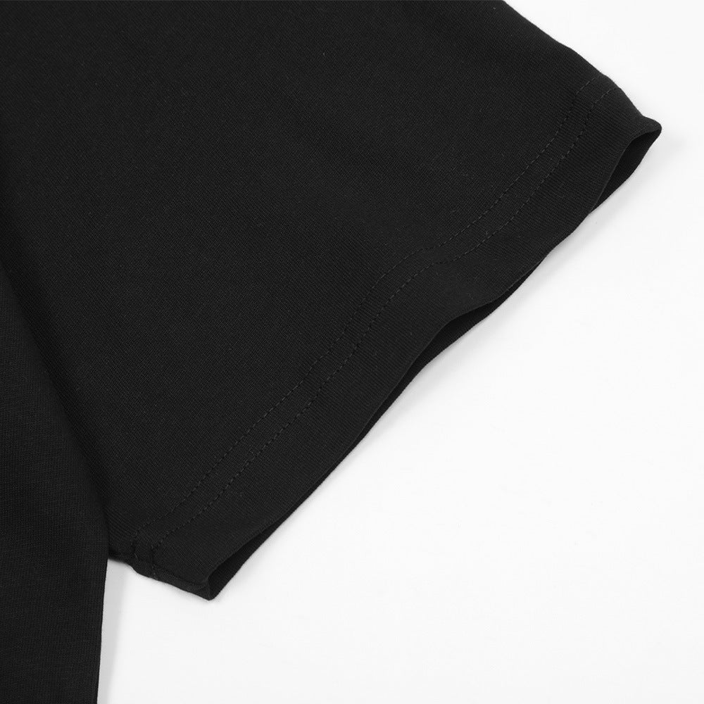 American Letter Print Short-sleeve