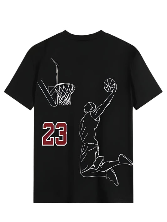 Men's Printed Short-sleeved T-shirt