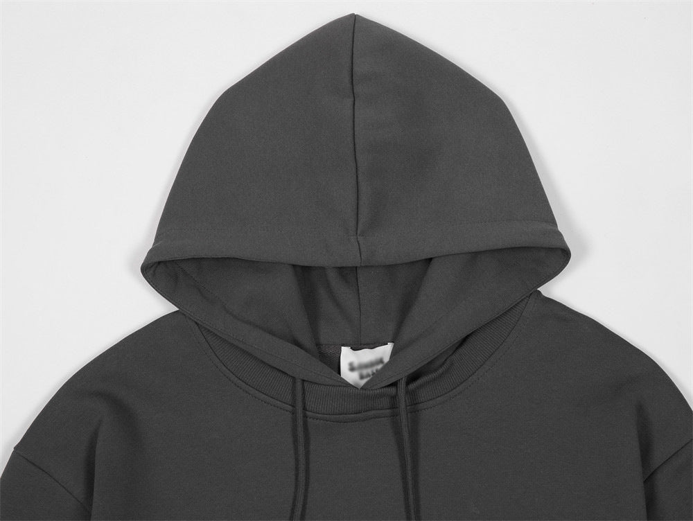 Fashion Letters Hooded Loose Sweater Men