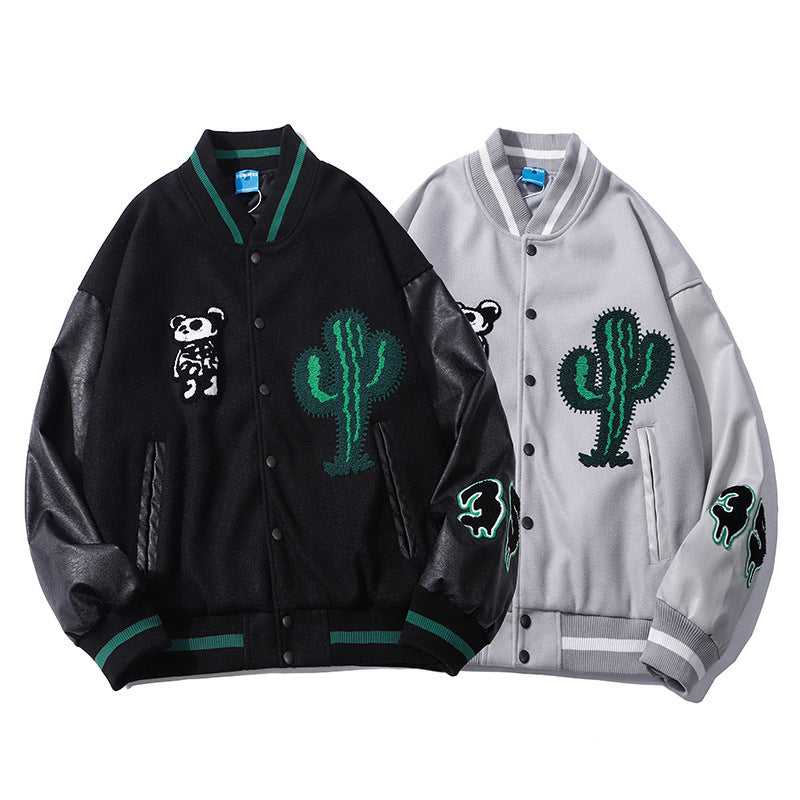 Men's  Autumn And Winter Loose Retro Jackets