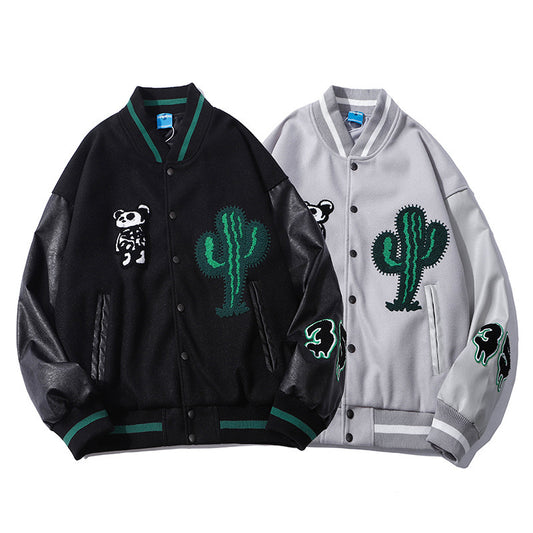 Men's  Autumn And Winter Loose Retro Jackets