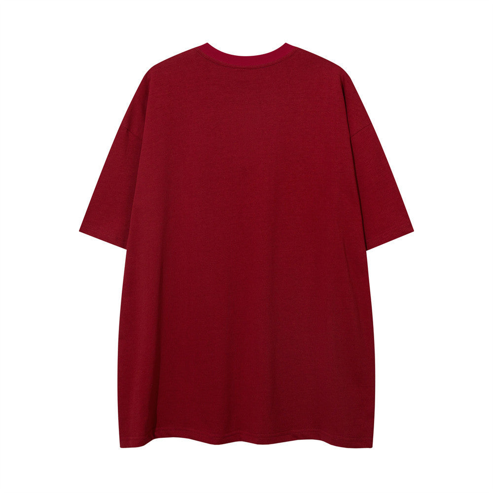 High Street Graffiti Short Sleeve T-shirt Idle Style