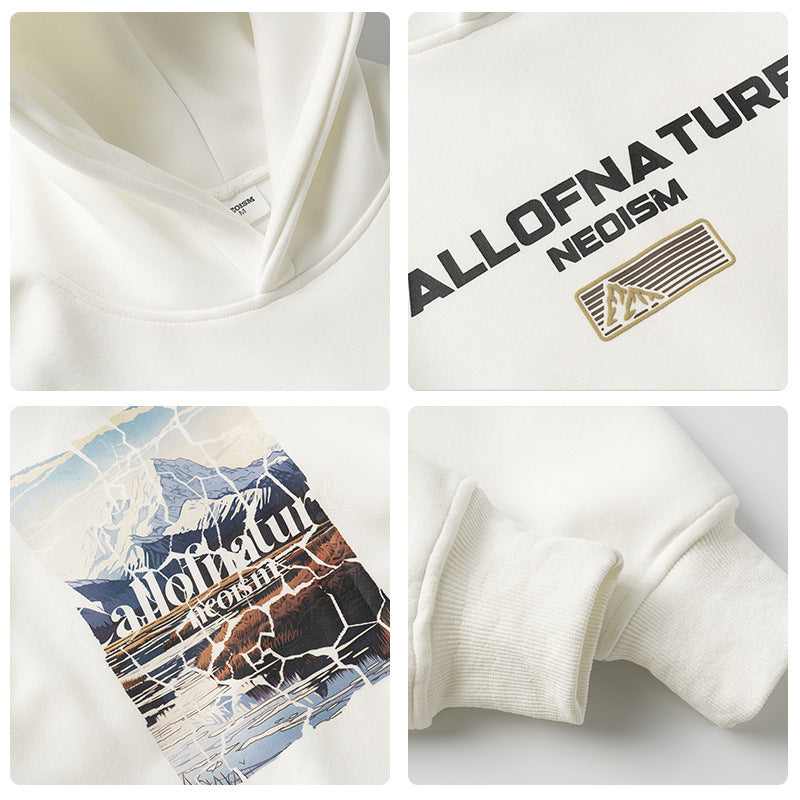 Fashion American Printed Hoodie Men And Women