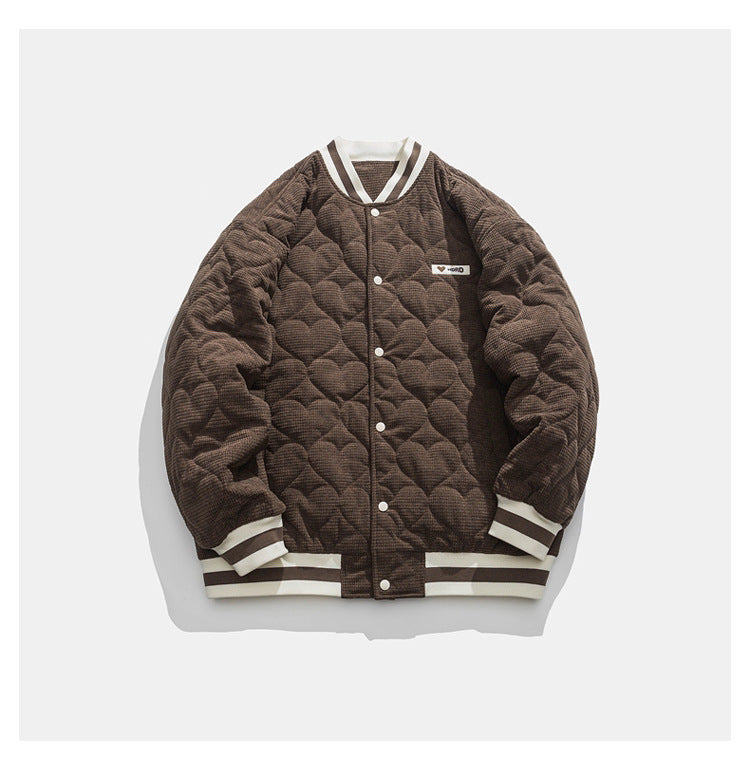 Real Shot American Retro Baseball Uniform Jacket Coat