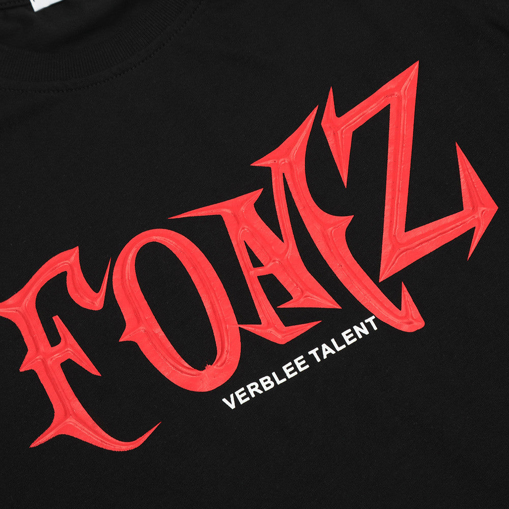 Paddle Letter Print Short-sleeve