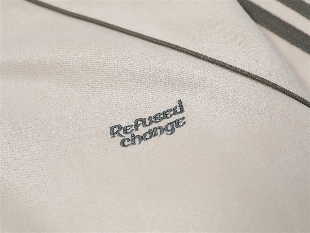 Fashion Striped Casual Sports Jacket Men