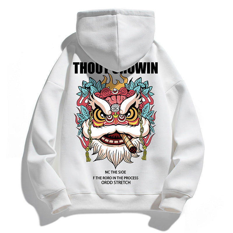 Men's Spring And Autumn Hooded Jacket
