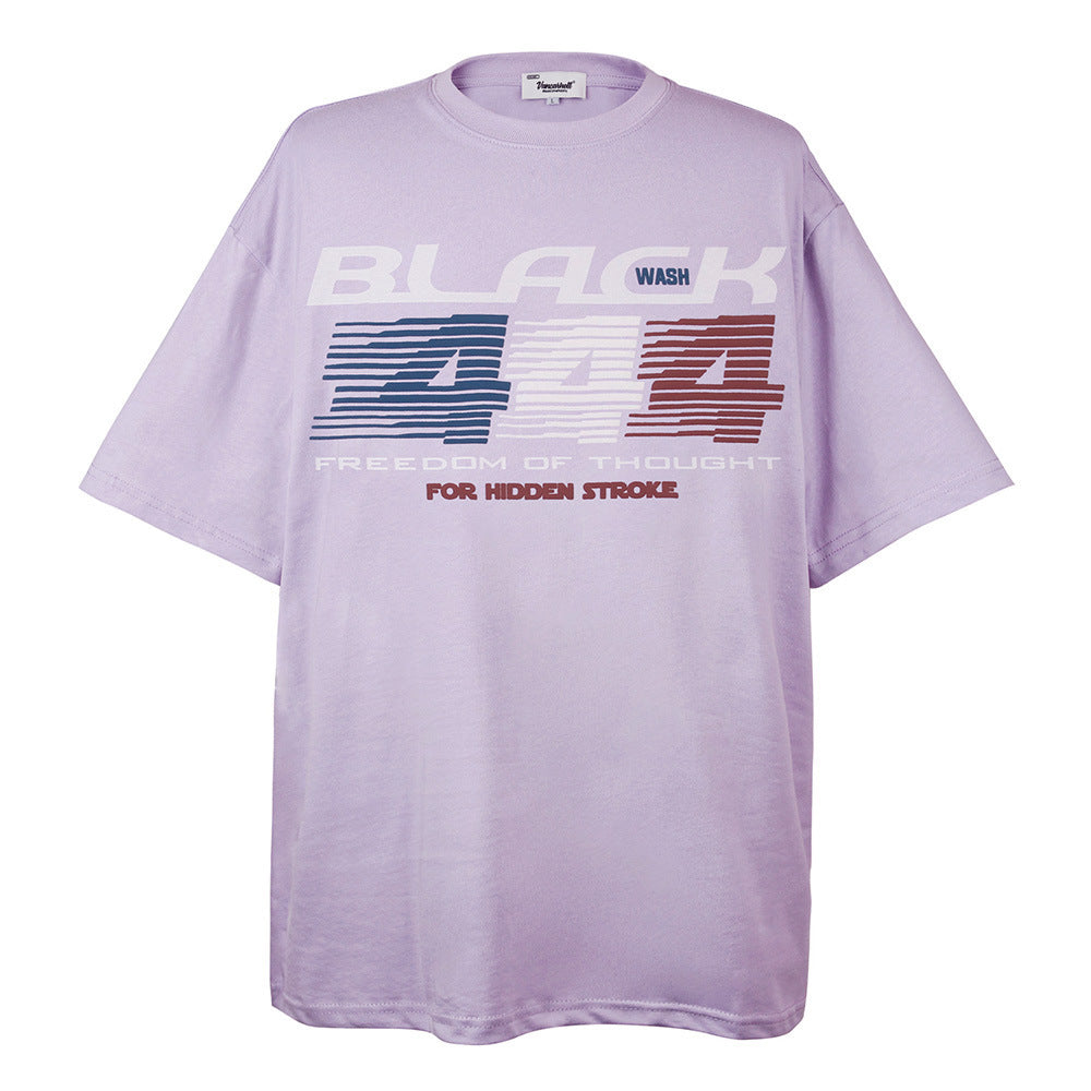 Creative Digital 4 Printed Short-sleeved T-shirt