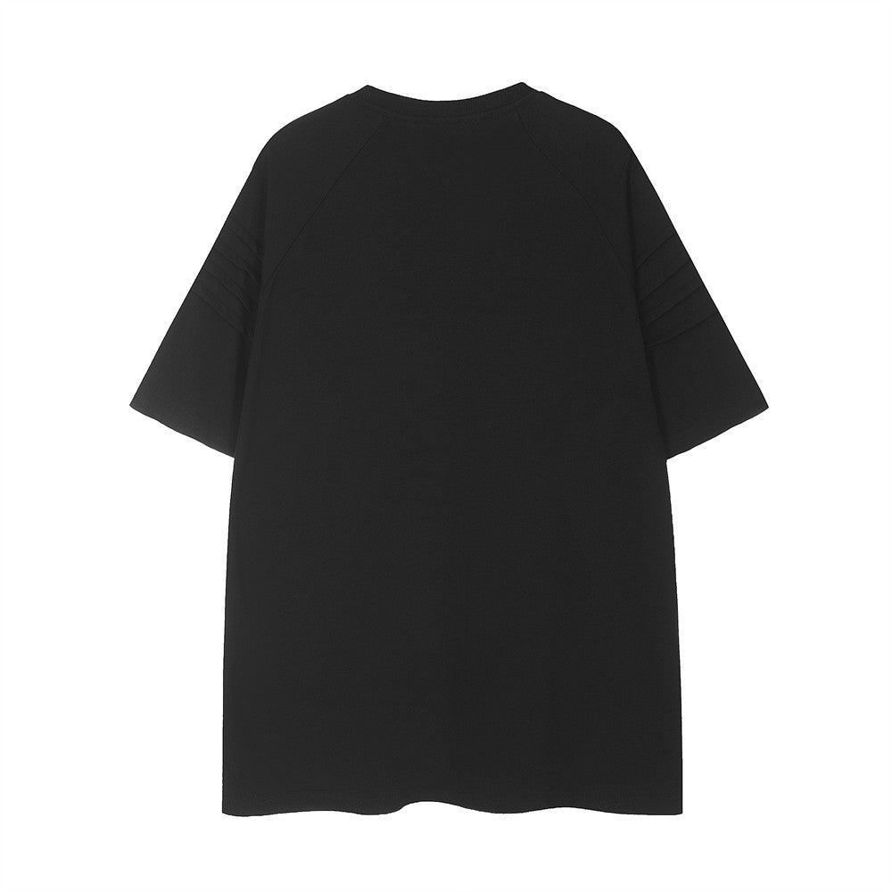 Paddle Letter Print Short-sleeve