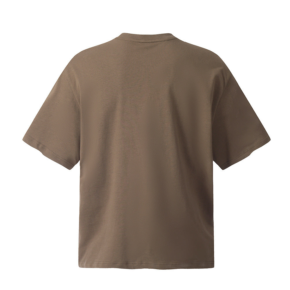 American Letter Print Short-sleeve