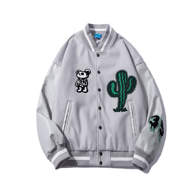 Men's  Autumn And Winter Loose Retro Jackets