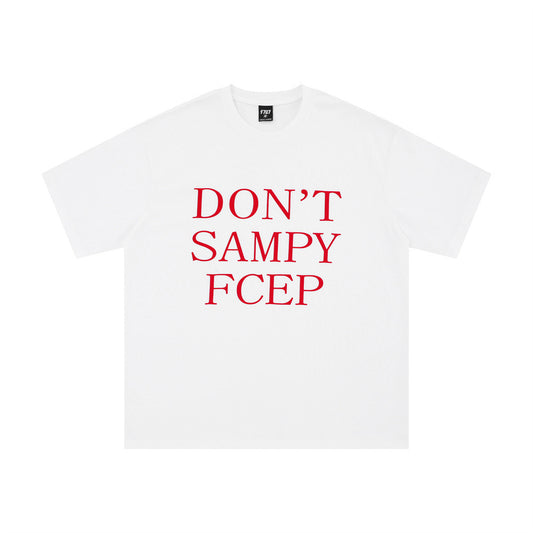 European And American Style Letter Print Casual Short Sleeve