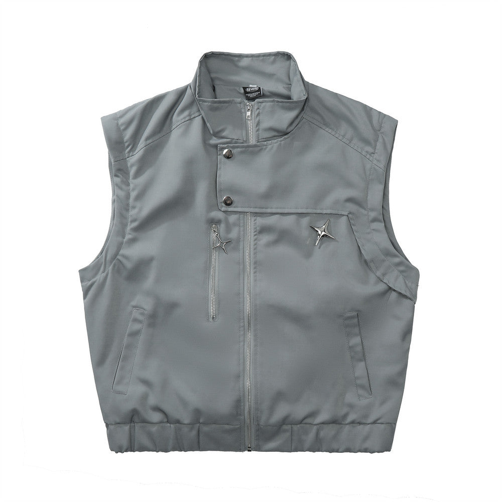 Removable Sleeves Overalls Men